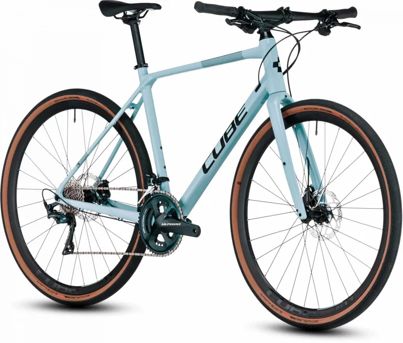 Cube Nulane SLX Gravel Bike in Grey/Black - 2023-2